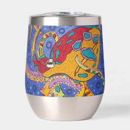 octopus wine tumbler