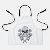 Octopus with 8 Arms & Skull Schort (Voorkant)