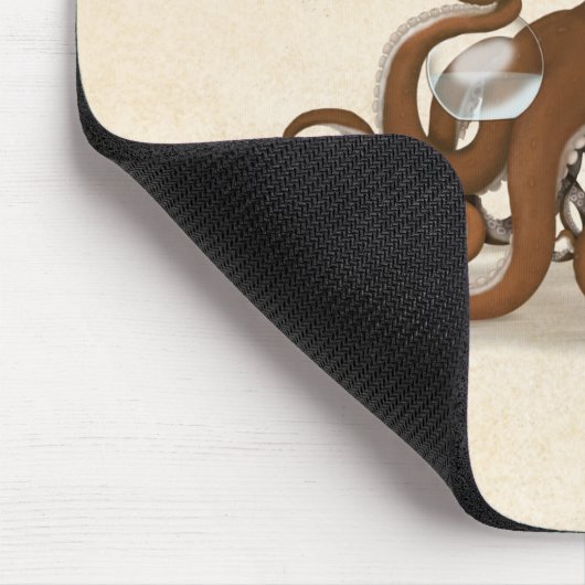 Octopus With Flask Steampunk Chemistry Science Muismat (Hoek)