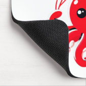 Octopus With Heart Lloons Adorable Valentines Day  Muismat (Hoek)