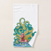 Octopus Woman Bath Towels - Fantasy Bad Handdoek (Handdoek)