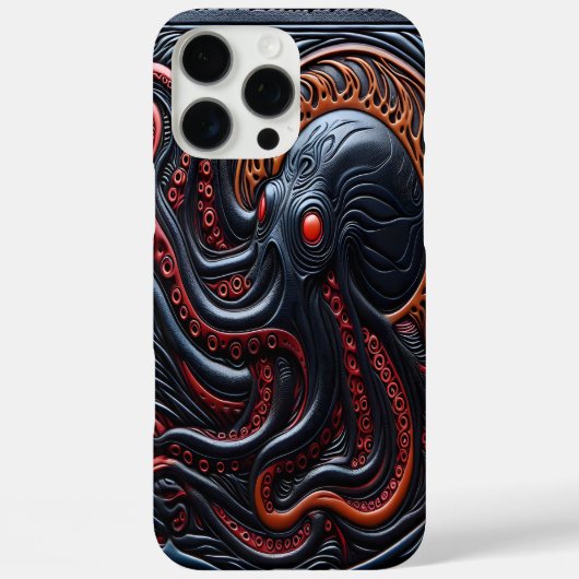 Octopus Wonder: Levendige patronen Case-Mate iPhone Case (Achterkant)