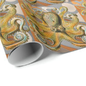 Octopus Wrapping Paper Cadeaupapier (Rol Hoek)