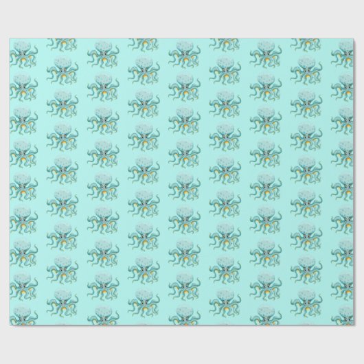 Octopus Wrapping Paper Cadeaupapier (Vlak)