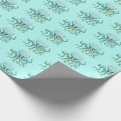 Octopus Wrapping Paper Cadeaupapier (Hoek)