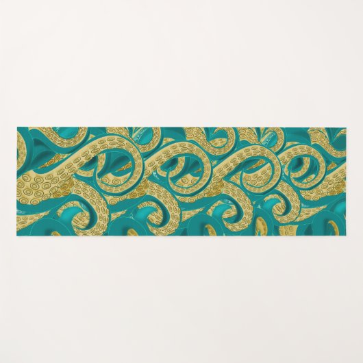 Octopus Yoga Mat (Voorkant (horizontaal))