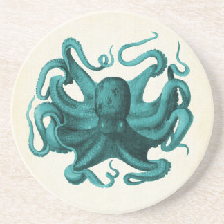 octopus zandsteen onderzetter