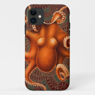 Octopus Zee Monster Creature Cephalapod  Case-Mate iPhone Case
