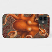 Octopus Zee Monster Creature Cephalapod  Case-Mate iPhone Case (Achterkant (horizontaal))