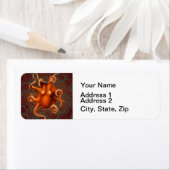 Octopus Zee Monster Creature Cephalapod  Etiket (Insitu)