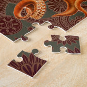 Octopus Zee Monster Creature Cephalapod Legpuzzel (Zijkant)