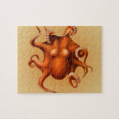 Octopus Zee Monster Creature Cephalapod Legpuzzel (Horizontaal)