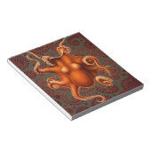 Octopus Zee Monster Creature Cephalapod  Notitieblok (Schuin)