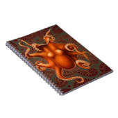 Octopus Zee Monster Creature Cephalapod  Notitieboek (Rechterzijde)