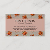 Octopus Zee Monster Creature Cephalapod  Visitekaartje (Voorkant)