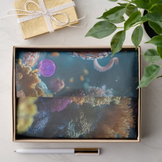 Octopus Zee tissuepapier (Geschenk)