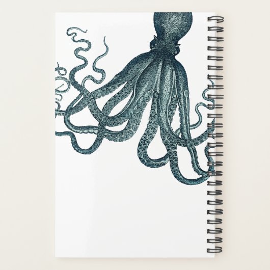  Octopus Zeeen de dag Planner (Achterkant)