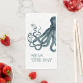  Octopus Zeeen de dag Servet (Insitu)