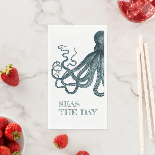  Octopus Zeeen de dag Servet (Insitu)