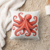 Octopus Zeeleven Oceandier Ontwerp Kussen (Deken)