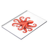 Octopus Zeeleven Oceandier Ontwerp Notitieboek (Linkerzijde)