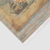 Octopus zeemeermindecoupage papier (Detail)