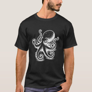 Octopus Zeemonster Kraken Dierenliefhebber Octopus T-shirt