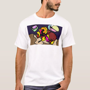 Octopus zomervreugde t-shirt