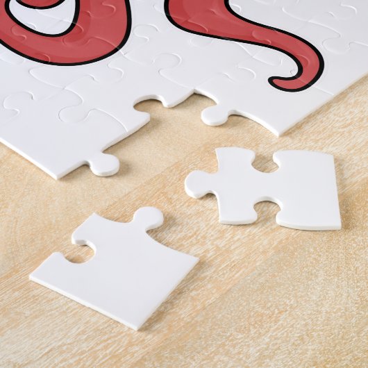 Octopus zonnebril legpuzzel (Zijkant)