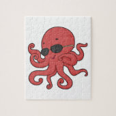 Octopus zonnebril legpuzzel (Verticaal)