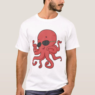 Octopus zonnebril t-shirt