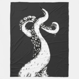 octopusarmen op zwarte deken
