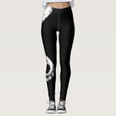 octopusarmen op zwarte leggings (Voorkant)