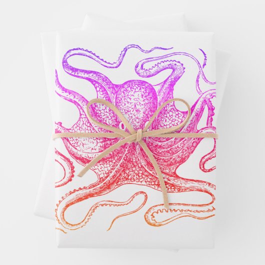 octopusbenen inpakpapier vel (In situ)