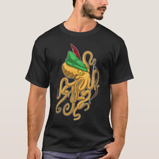 Octopusboog T-shirt (Voorkant)