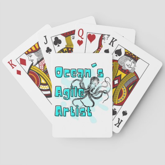 octopuscitaat pokerkaarten (Achterkant)