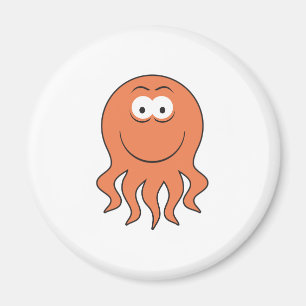 Octopusgezicht Magneet
