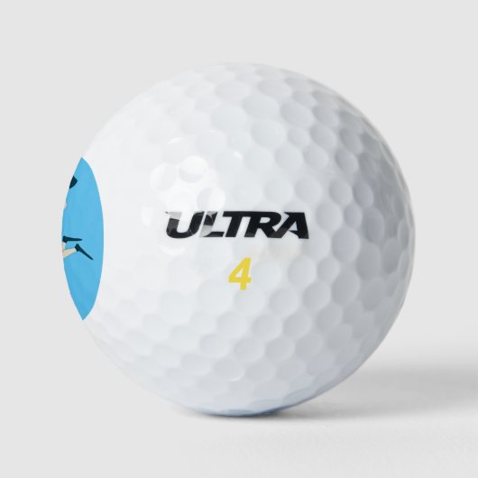 Octopush Golfballen (Logo)