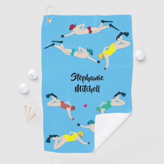 Octopush Golfhanddoek (Insitu)