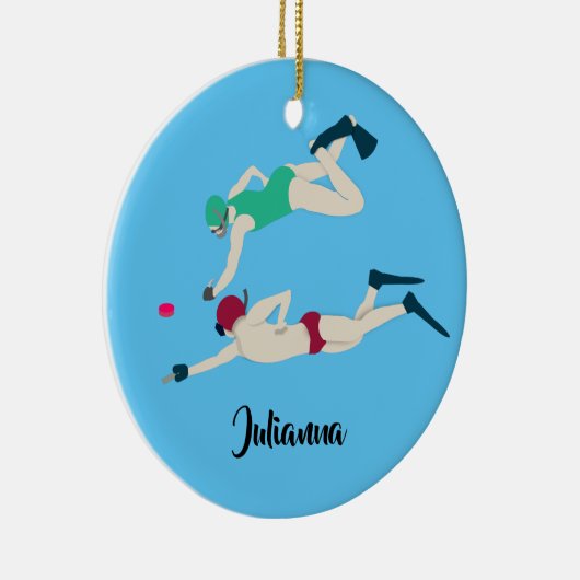 Octopush Keramisch Ornament (Rechts)