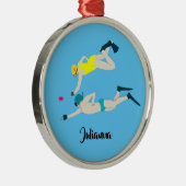 Octopush Metalen Ornament (Rechts)