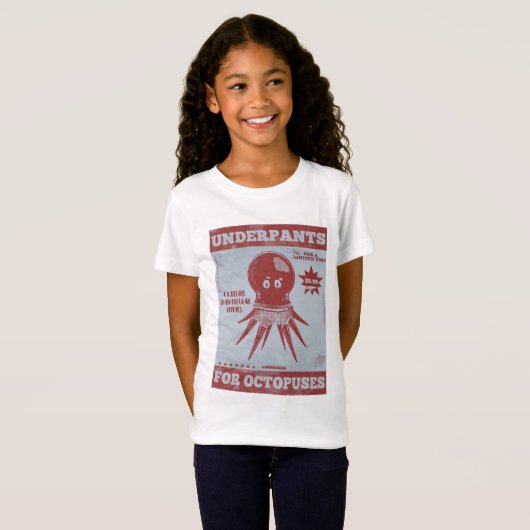 Octopuskleding T-shirt (Voorkant volledig)