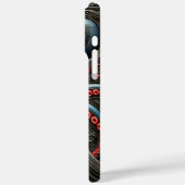 Octopuskunst: een levendige creatie Case-Mate iPhone case (Achterkant / Links)