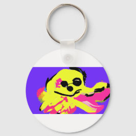 Octopusliefde sleutelhanger