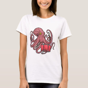Octopusmuzikant drummuziek t-shirt
