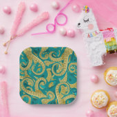 Octopuspapier Borden Papieren Bordje (Feest)