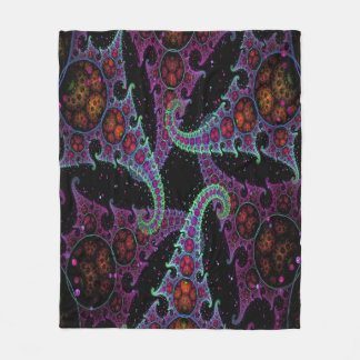Octopus's Garden Fleece Throw