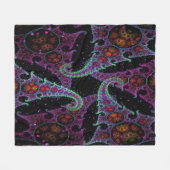 Octopus's Garden Fleece Throw Deken (Voorkant (Horizontaal))
