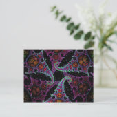 Octopus's Garden Fractal Art Briefkaart (Staand voorkant)