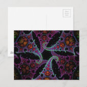 Octopus's Garden Fractal Art Briefkaart (Voorkant / Achterkant)